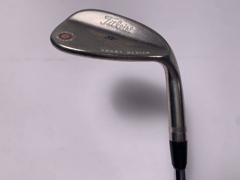 Titleist Vokey Spin Milled Chrome 2009 Gap Wedge GW 52* 8 Wedge Steel Mens RH