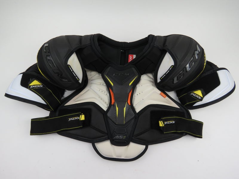 CCM Super Tacks AS1 NHL Pro Stock Hockey Player Shoulder Pads Senior Medium