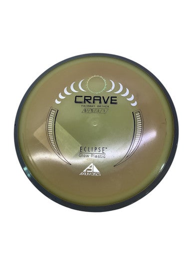 Used Axiom ECLIPSE GLOW CRAZE Disc Golf Driver Yellow 11347-S000257335