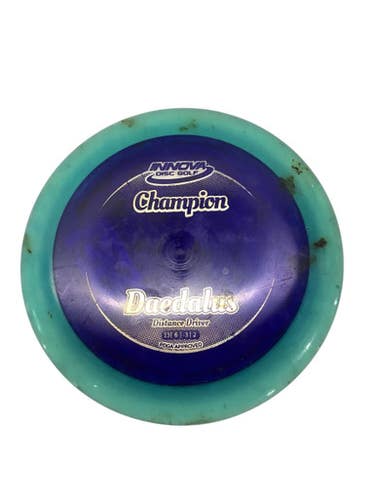 Used Innova CHAMPION DAEDALUS Disc Golf Driver Royal Blue 11347-S000257333