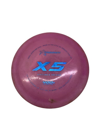 Used Prodigy Disc 400G X5 Disc Golf Driver Pink 11347-S000257332