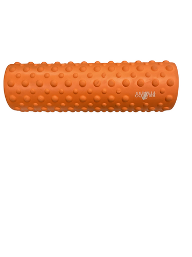 Used BRAZCO FOAM ROLLER Exercise Foam Roller Orange Fits all 11613-S000169577