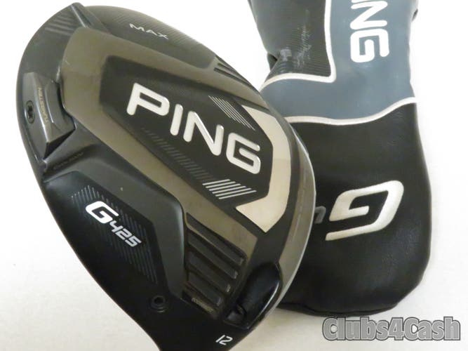 PING G425 MAX Driver 12 Alta CB 55 Black SR-Flex +Cover ... SENIOR