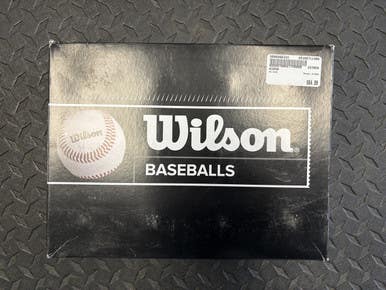 NEW Wilson A1030 Dozen Baseballs 11490-S000266333