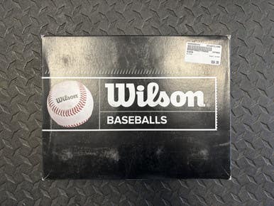 NEW Wilson A1030 Dozen Baseballs 11490-S000266331