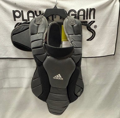 Used Adidas CHEST PROTECTOR Catchers Chest Protector Grey Intermed 11490-S000266330