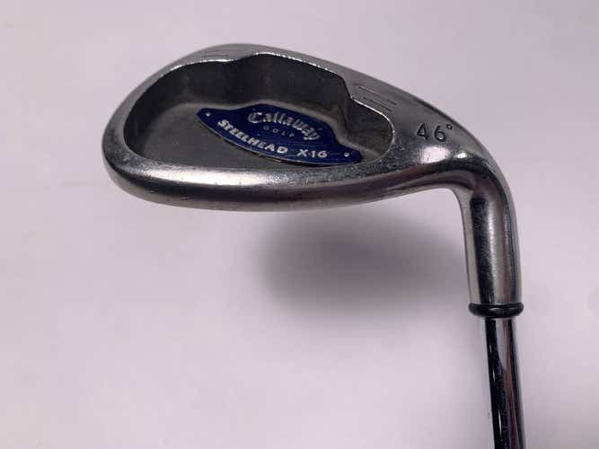 Callaway X-16 Pitching Wedge PW Steelhead X-16 Wedge Steel Mens RH