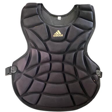 Used Adidas ADIDAS CHEST PROTECTOR Catchers Chest Protector Black Adult 11760-S000083062
