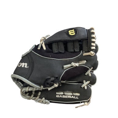 Used Wilson A 200 BB/SB Glove T-ball Black 10 1/2" 11760-S000083063
