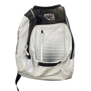Used Rawlings BACKPACK BB/SB Player Backpack White 11760-S000083064