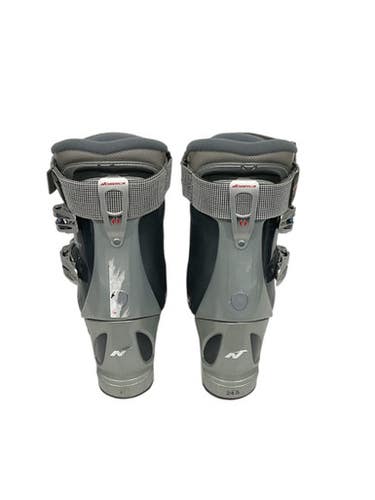 Used Nordica OLYMPIA BEAST10 Womens DH Ski Boot Grey 245 MP - M06.5 - W07.5 11847-S000030139