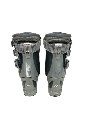 Used Nordica OLYMPIA BEAST10 Womens DH Ski Boot Grey 245 MP - M06.5 - W07.5 11847-S000030139