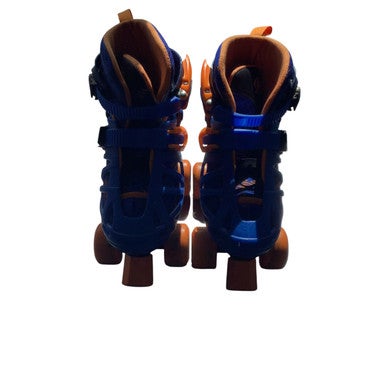 Used RollerDerby QUAD SKATES Junior Roller Quad Skates Royal Blue Adjustable 11479-S000406262