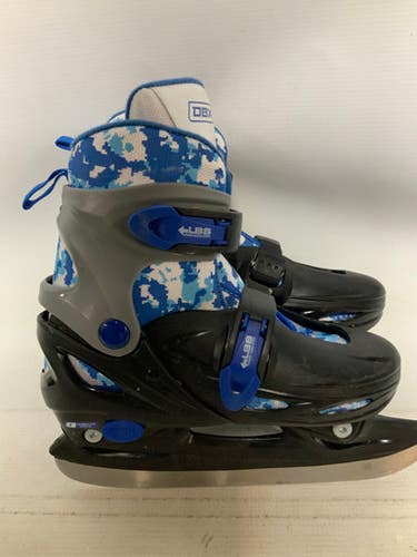 Used DBX ADJUST 1-4 Boys Softboot Skate Black Adjustable 11823-S000034885