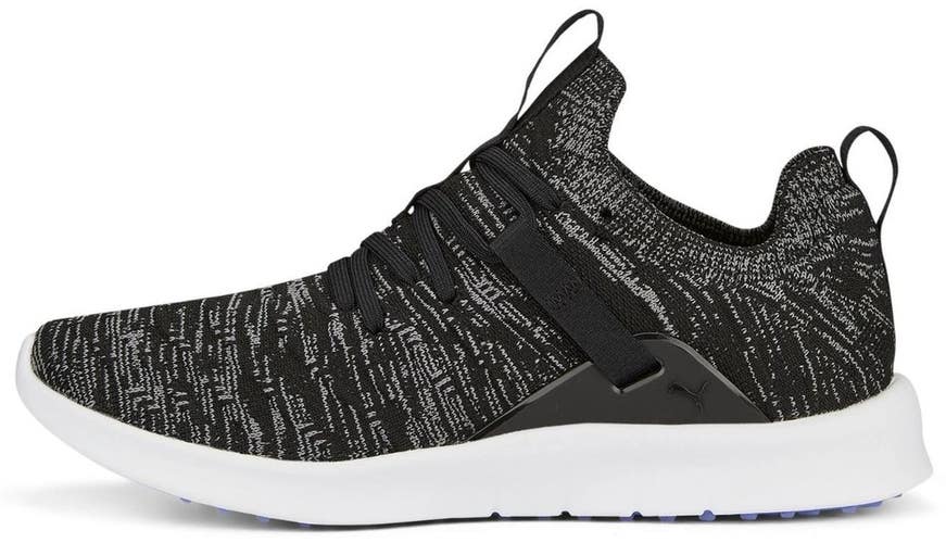 PUMA Womens Laguna Fusion Knit Spikeless Athletic Golf Shoes Size 7 Black NEW!