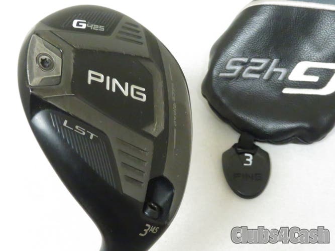 PING G425 LST Fairway 14.5  3 Wood TOUR 2.0 Chrome 75 Stiff Flex +Cover