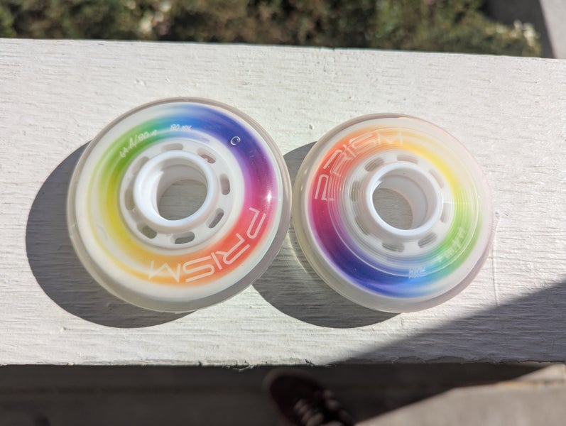 PRISM Pro Dual-Pour Indoor Ultra-Grip Wheels 76/80 Hi-Lo (8 pack ...