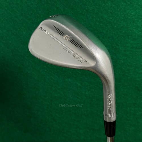 Titleist Vokey SM9 Chrome 58-8M 58 Lob Wedge Vokey Design Steel Wedge Flex
