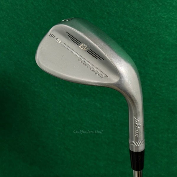 Titleist Vokey SM9 Chrome 58-8M 58 Lob Wedge Vokey Design Steel Wedge Flex