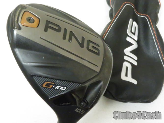 PING G400 Driver 10.5 Aldila Xtorsion Copper 50 Regular Flex +Cover