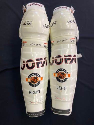Pro Stock Return Jofa Sr 6070 Pro 18" Shin Pads Made in Sweden