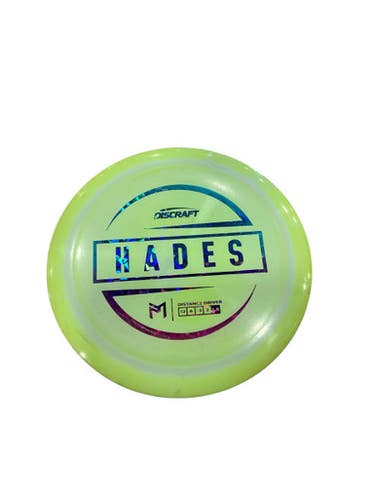 Used Discraft HADES Disc Golf Driver Yellow 11884-S000054076