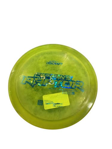 Used Discraft CAPTAIN RAPTOR Disc Golf Driver Yellow 11884-S000054074
