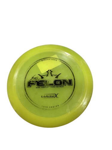 Used Dynamic Discs FELON Disc Golf Driver Yellow 11884-S000054075