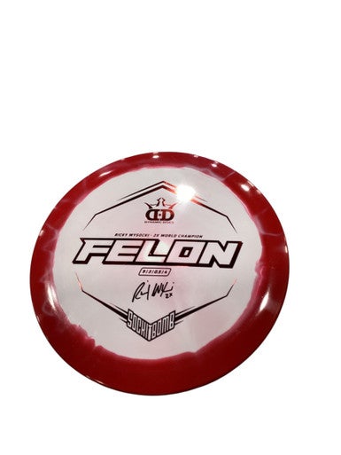 Used Dynamic Discs SOCKIBOMB FELON Disc Golf Driver Red 11884-S000054063