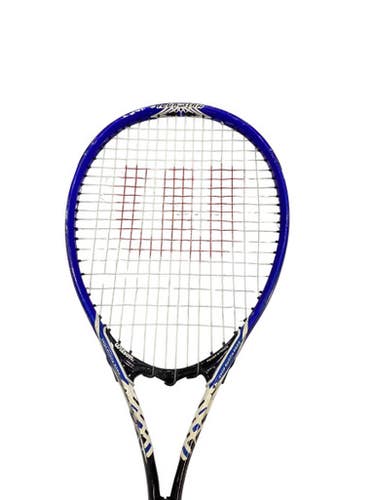 Used Wilson TOUR SLAM Adult Tennis Racquet Royal Blue 4 3/8" 11884-S000054038