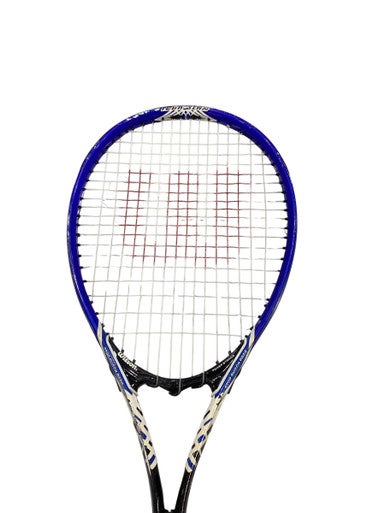 Used Wilson TOUR SLAM Adult Tennis Racquet Royal Blue 4 3/8" 11884-S000054038