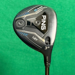 Ping G440 LST 15 Fairway Wood 3 Ping Tour Chrome 2.0 75-S Graphite Stiff w/HC