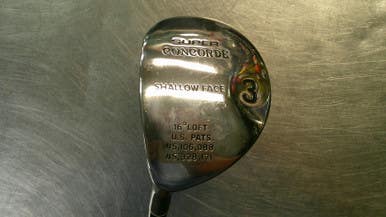 Used SUPER CONCORDE Mens Fairway Wood LH 3 Wood 11868-S000066035