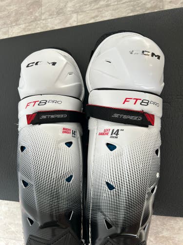 Senior CCM 14" Shin Pads (New)