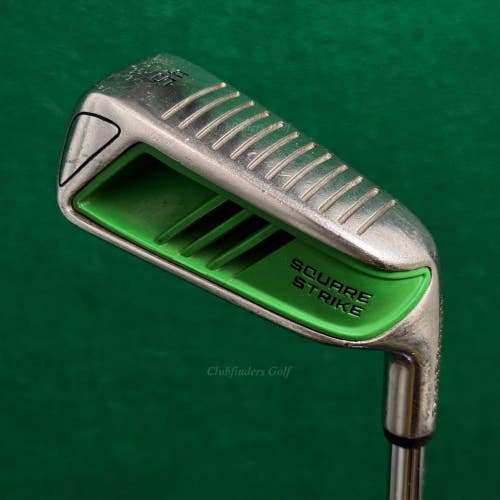 Square Strike Green Insert Chipper 45 Pitching Wedge Stepped Steel Wedge Flex
