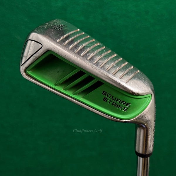 Square Strike Green Insert Chipper 45 Pitching Wedge Stepped Steel Wedge Flex