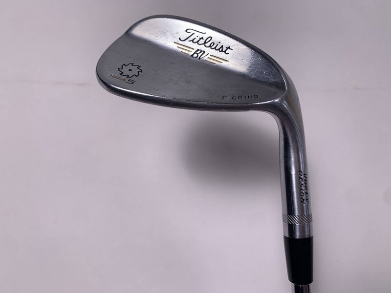 Titleist Vokey SM5 Tour Chrome Gap Wedge GW 52* 12 Bounce F-Grind Wedge Mens RH