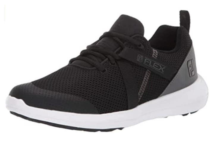 NEW FootJoy Womens FJ Flex Spikeless Golf Shoes Style 95728 Size 6 Color: Black