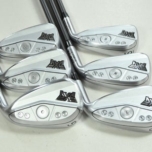 PXG Gen6 0311 XP Double Chrome 6-W,GW Iron Set Senior Flex RH Graphite # 204072