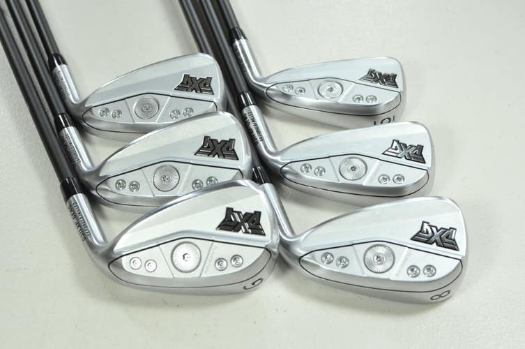 PXG Gen6 0311 XP Double Chrome 6-W,GW Iron Set Senior Flex RH Graphite # 204072
