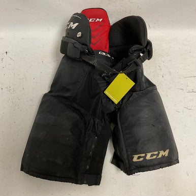 Used CCM QLT 270 Junior Pant Black And Red MD 11855-S000192567