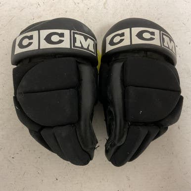Used CCM HG 60 Youth Gloves Black 9" 11855-S000192569