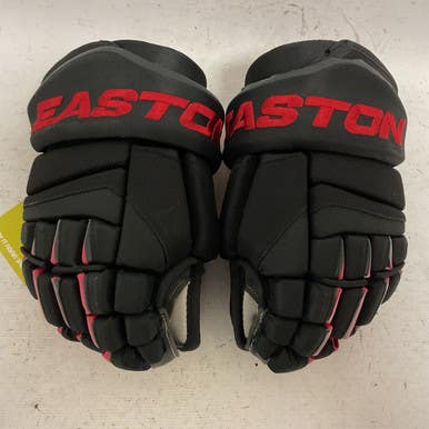 Used Easton MAKO M3 Junior Gloves Black And Red 11" 11855-S000192559