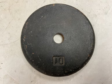 Used Standard Plate Black 10 lb 11855-S000192532