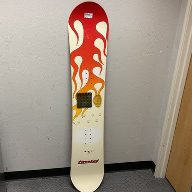 Used INFERNO II TWEAKED SB DECK Mens Snowboard Only Cream White 155 cm 11855-S000192522