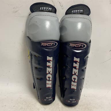 Used Itech TECH LITE SG155 Senior Shin Guards Navy Blue 13" 11855-S000192516