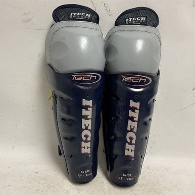 Used Itech TECH LITE SG155 Senior Shin Guards Navy Blue 13" 11855-S000192516