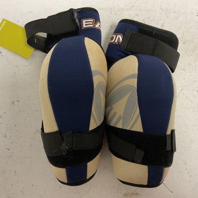 Used Easton SYNERGY 300 Senior Elbow Pads Navy And White MD 11855-S000192512