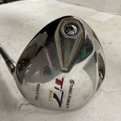 Used TURBO POWER TI7 MAX Mens Fairway Wood RH 3 Wood 11855-S000192489