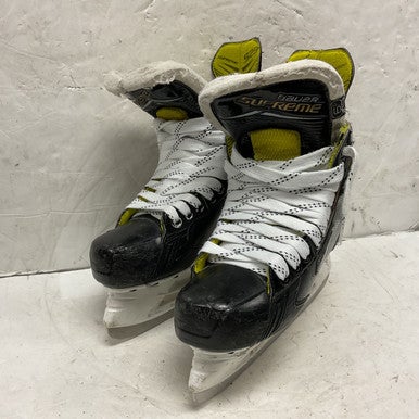 Used Bauer SUPREME S29 Senior Hockey Skate Black And Gold Senior 6 11855-S000192472